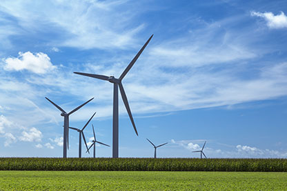 Elektricitet, vand, naturgas, råolie, affaldshåndtering
